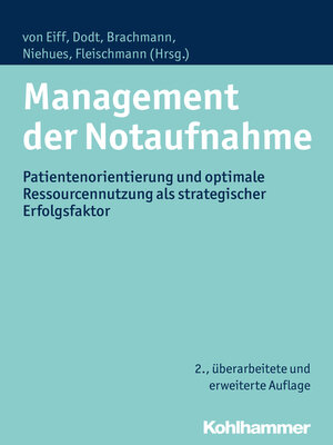 cover image of Management der Notaufnahme